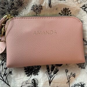 Chosen Personalized Name Amanda Wristlet Purse